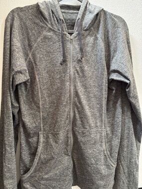 Patagonia Gray Women's Full-Zip Hooded Jacket